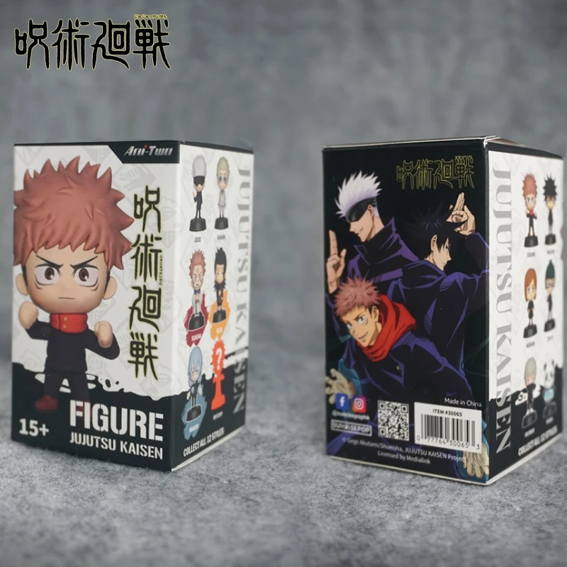 New Original Sunrisepop Jujutsu Kaisen Itadori Yuji Satoru Gojo Surrounding 3d Figures Blind Boxes Trendy Toys Model Toys Gifts