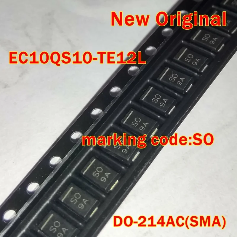 5Pcs to 500Pcs Ec10Qs10-Te12L Ec10Qs10 Do-214Ac(Sma) New Original Marking Code:So 1A Patch Schottky Diode 100V