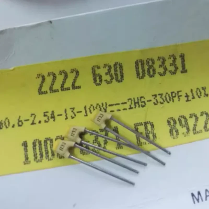 

10PCS 330PF 100V Imported VISHAY High Frequency Silver Film Ceramic Chip Capacitor 100V 331 330PF N33