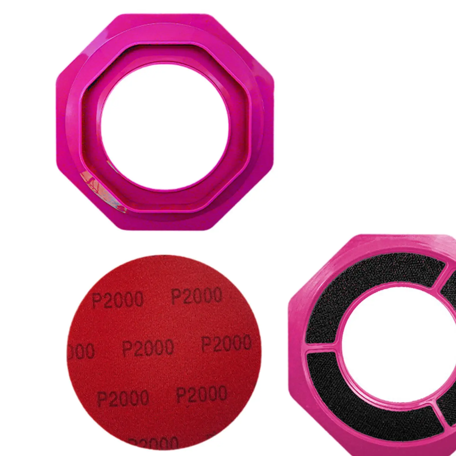 

Universal Ball Base Sanding Pad Holder Precision Surface Maintenance Tool for Indoor Bowling Ball Stand
