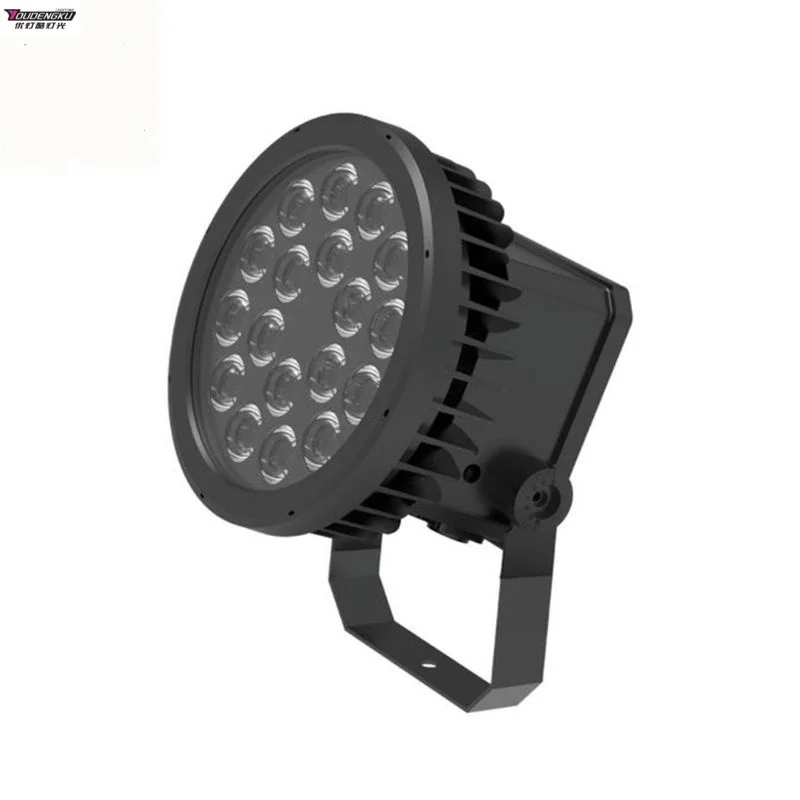 6 pieces 18x10w RGBW 4in1 Waterproof Led Par Light Outdoor Uplight IP65 Dj Stage Par Light