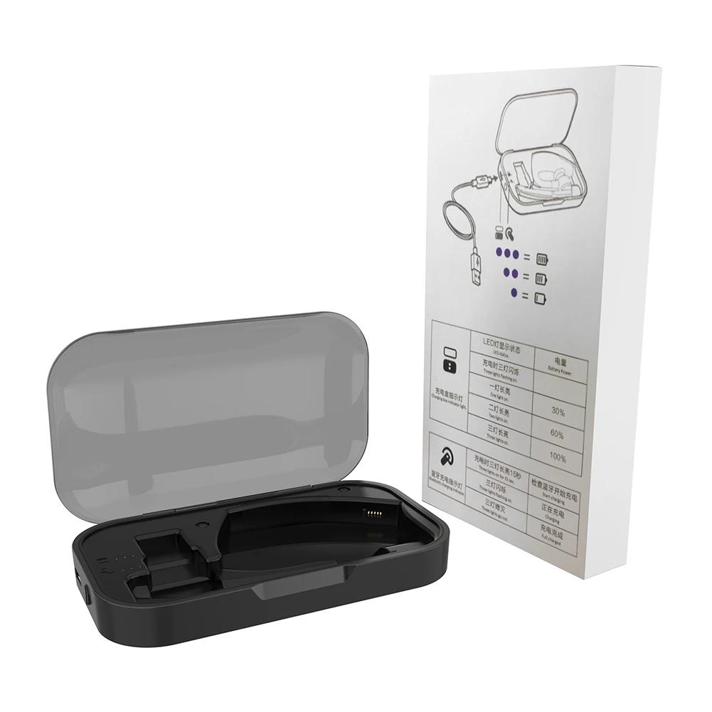 Immagine 6: Custodia per ricarica rapida per auricolari Bluetooth wireless per Plantronics Voyager Legend