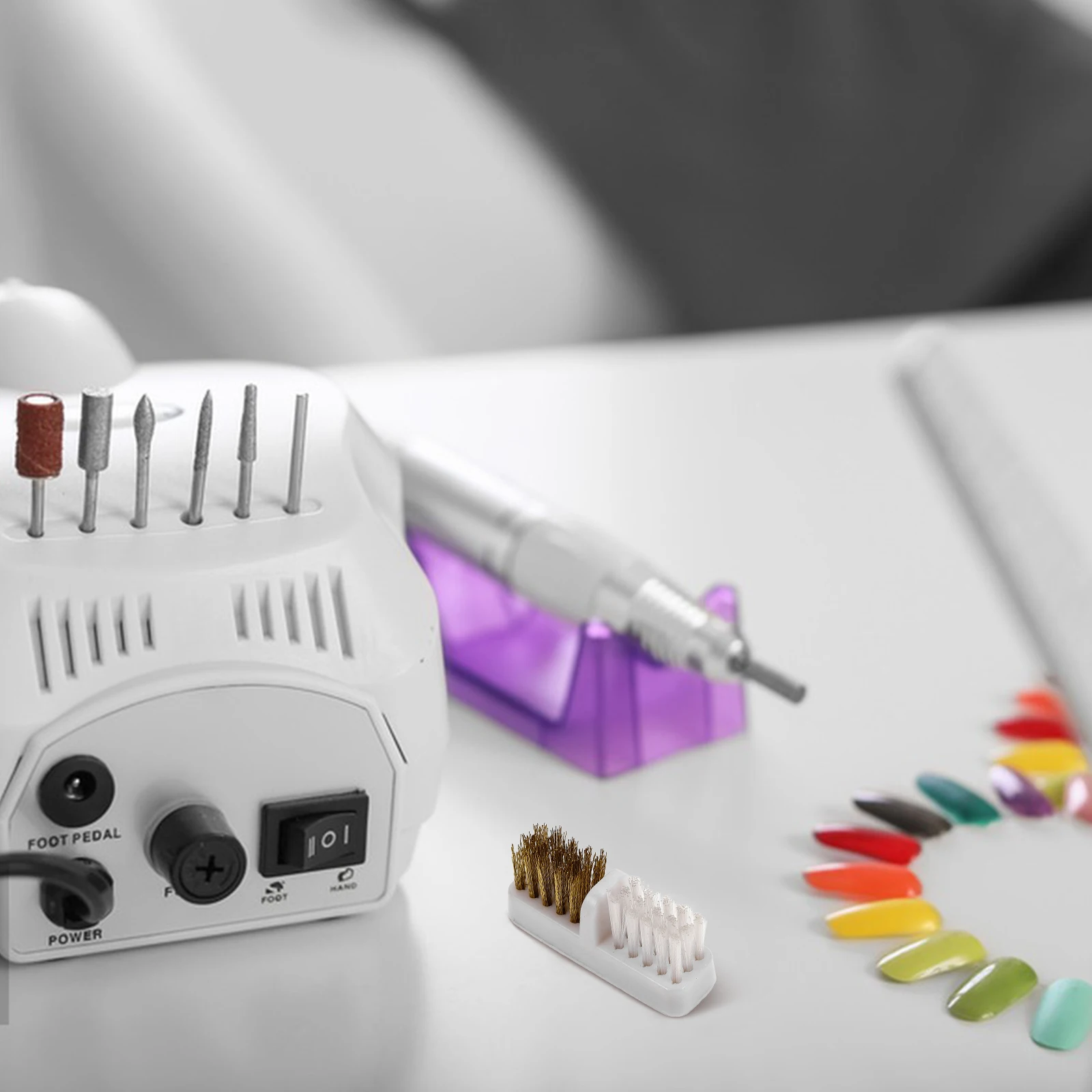 

Grinding Head Cleaning Brush Nail Drill Bits Wire Salon Copper Brushes For Nail Art Supplies Manicure Tool Accessories