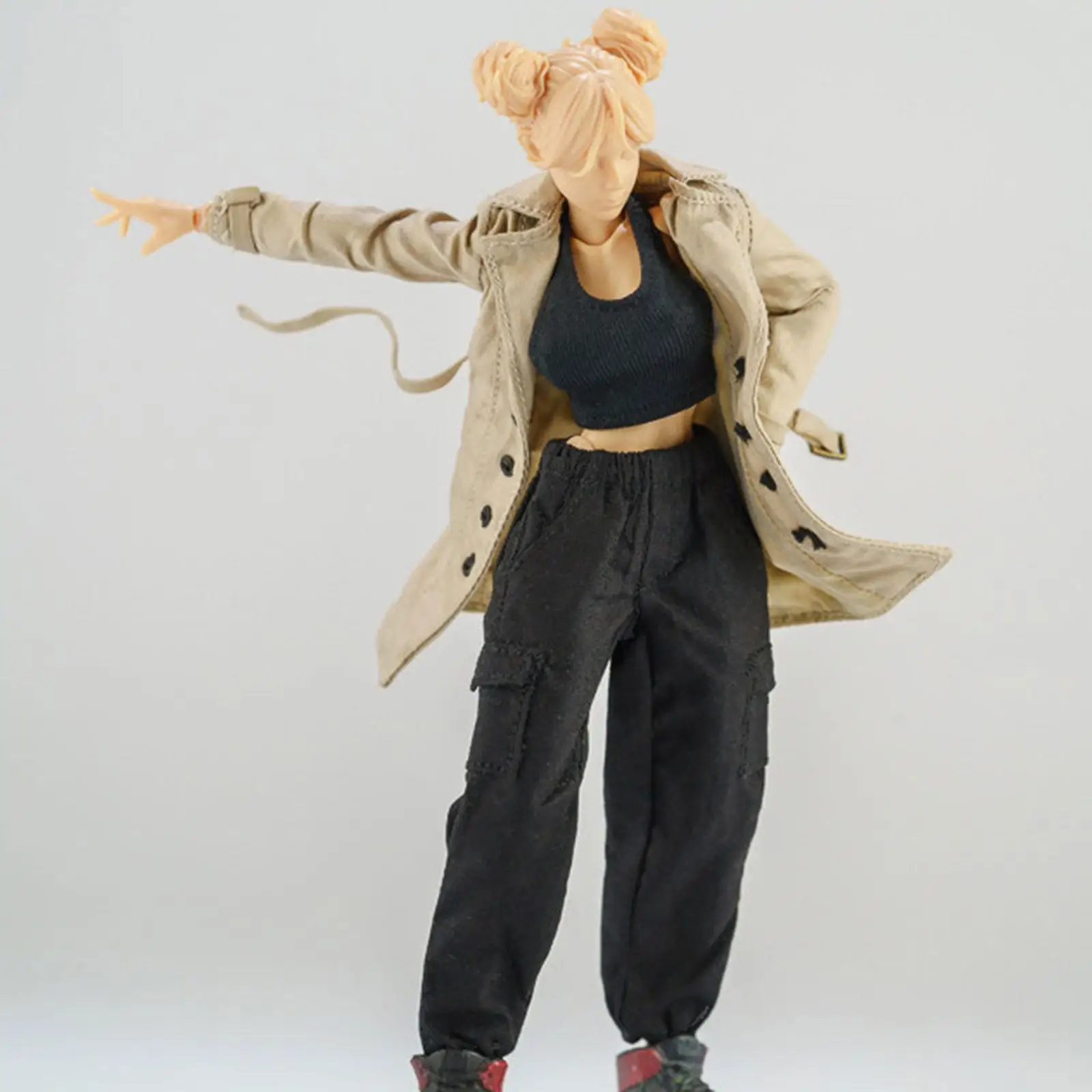 

Миниатюрное пальто для кукол-фигурок, масштаб 1/12, аксессуар для кукольного домика и костюмированных игр