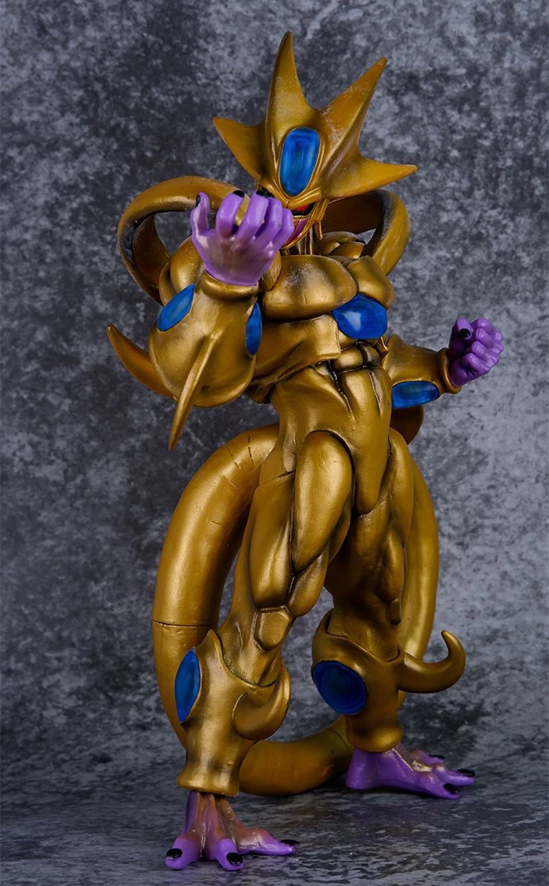 Anime Drakenbal Z Super Saiyan Frieza Koeler Glden Vorm Ver. Pvc Actie Figuur Standbeeld Collectie Spel Model Kinderen Speelgoed Pop