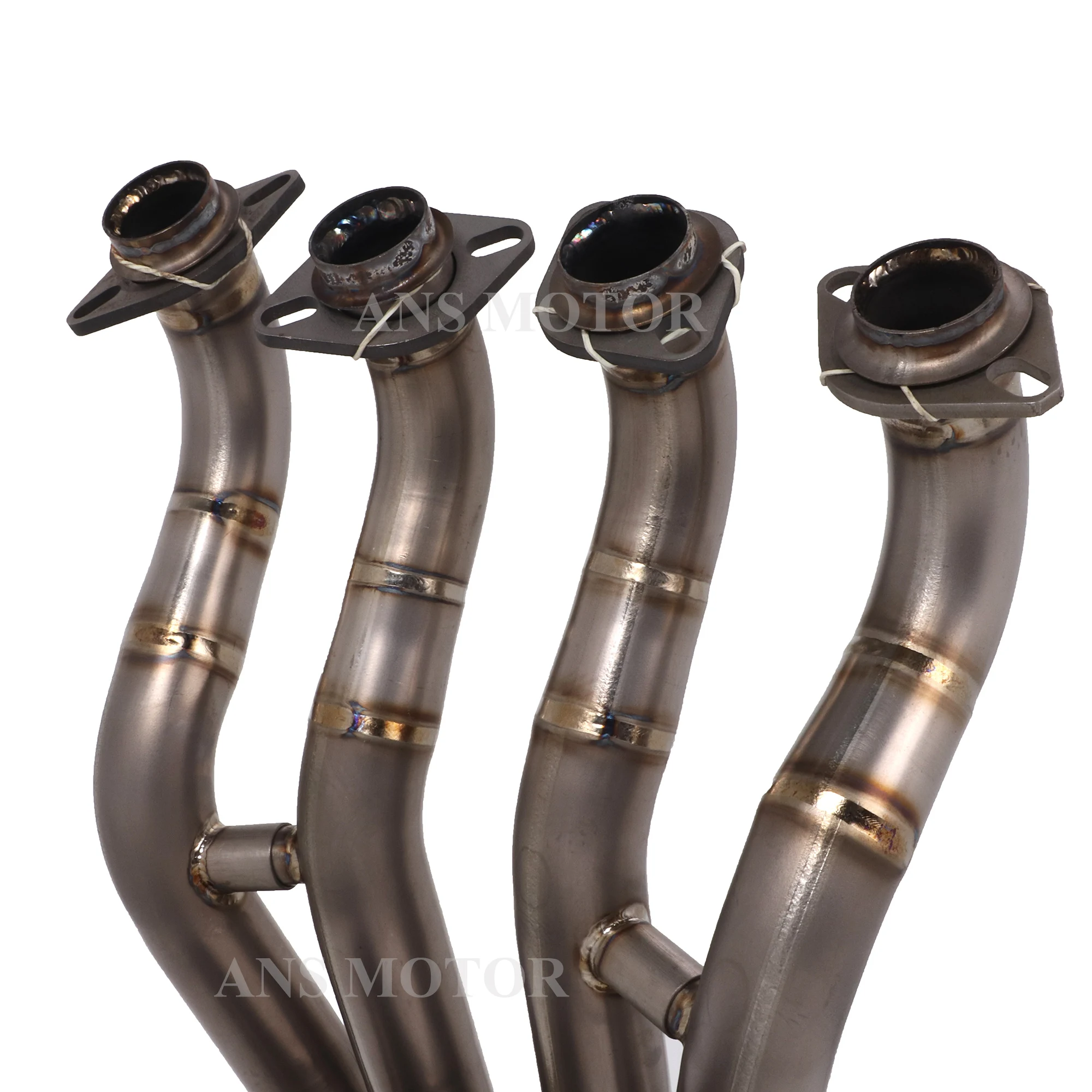 For Kawasaki Ninja Zx6r 2009-2023 Motorcycle Full Exhaust System Front Link Pipe Slip On Original Connect Titanium Alloy