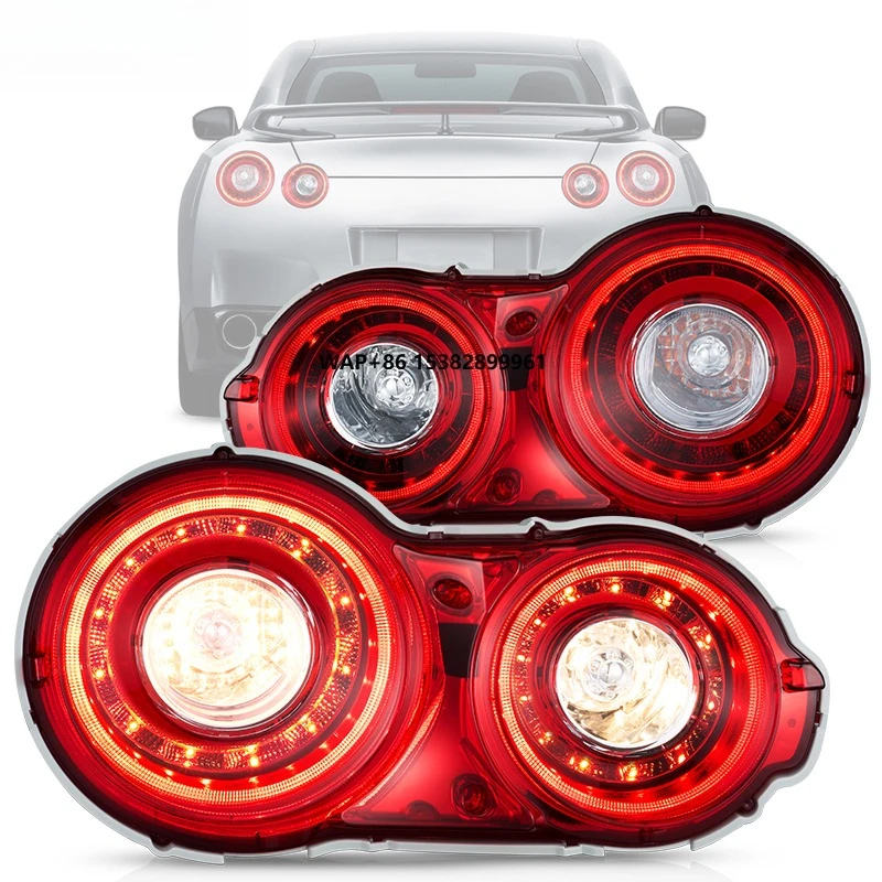 

VLAND LED Car Accessories R35 Taillights Rear Light Lamp Assembly 2008-2023 Modified Taillamp for Nissan GTR