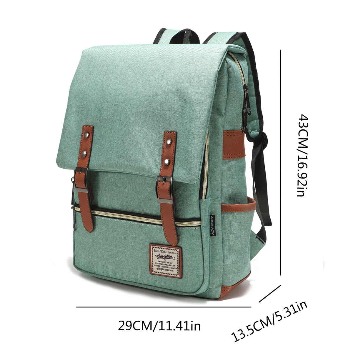 Slim Laptop Backpack for Women, Fashion Travel Rucksack College School Bookbag