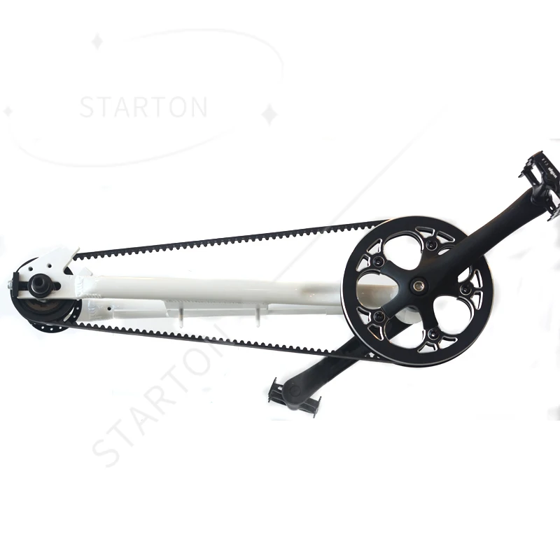 For Bicycle Belt Drive Kit Single Speed Internal Gear Hub 3/7/8 Speed 11M Belt