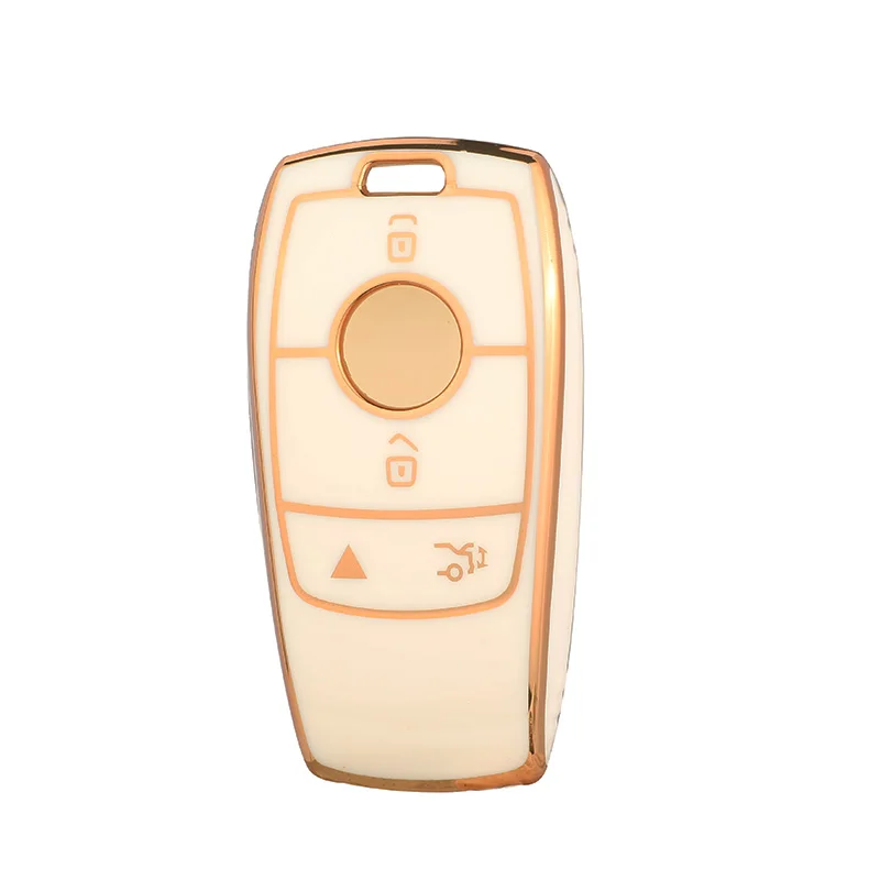Jingyuqin Fernbedienung Tpu Auto Schlüssel Fall Abdeckung Für Mercedes Benz AMG 2016 2017 E Klasse W213 E200L E260 E300L E320L Smart Schlüssel
