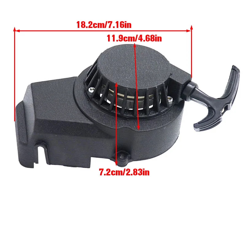 Universal Motorcycle Pull starter Easy to Fit For  49cc 2 Stroke Mini Dirt Pocket Pit Bike Moto ATV Quad Retrofit Parts