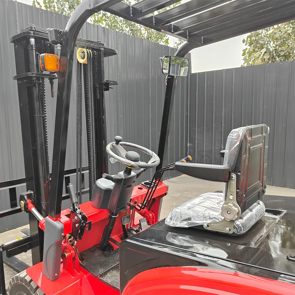 تخصيص حار بيع! رافعة شوكية كهربائية 2.5 طن مكدس منصة كاملة، رافعة شوكية للمشي الكهربائية، للمستودع/المصنع، شهادة CE