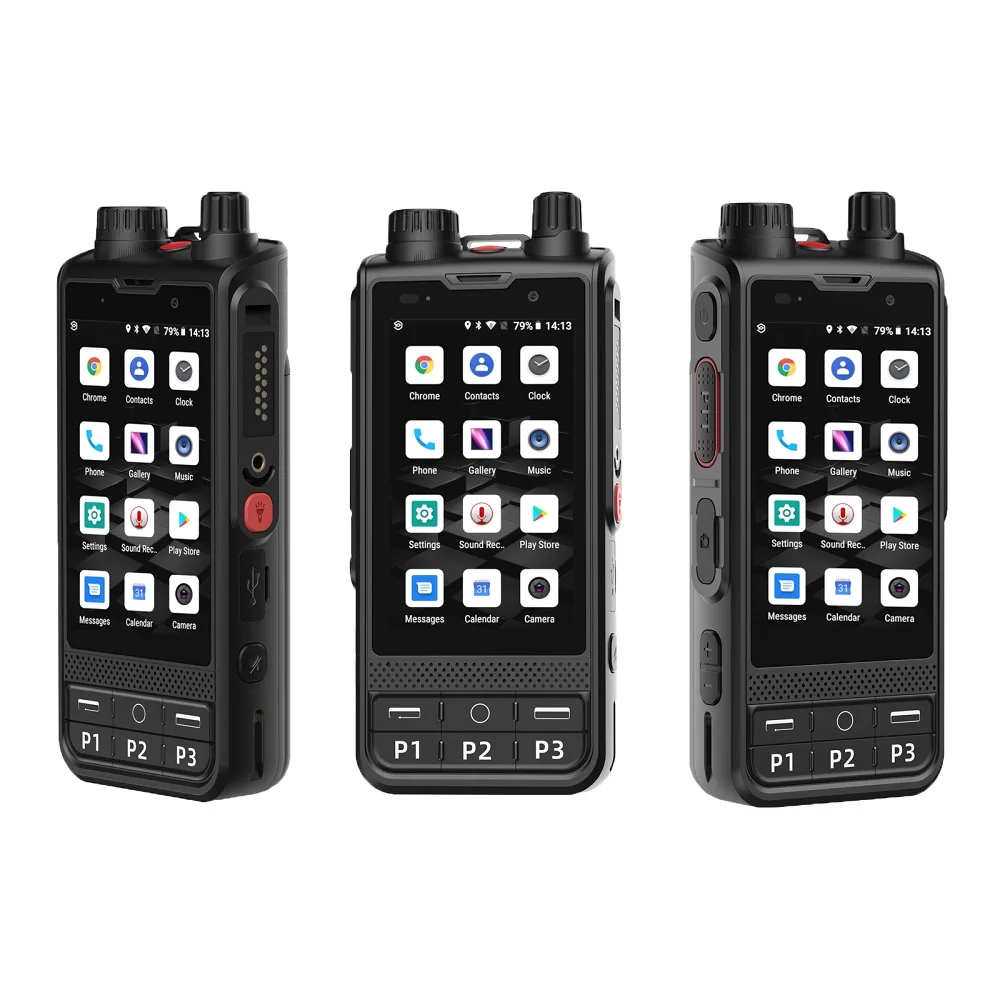 Imagem -02 - Poc Walkie Talkie Android 8.1 Desbloquear Lte Wcdma Rádio de Rede Gsm 4200mah Funciona com Real-pocstars Zello w6 4g