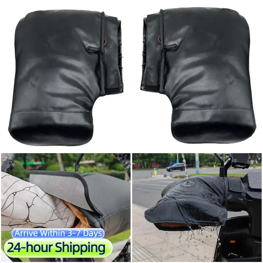 Heated Motorcycle Handlebar Gloves Waterproof USB Charging