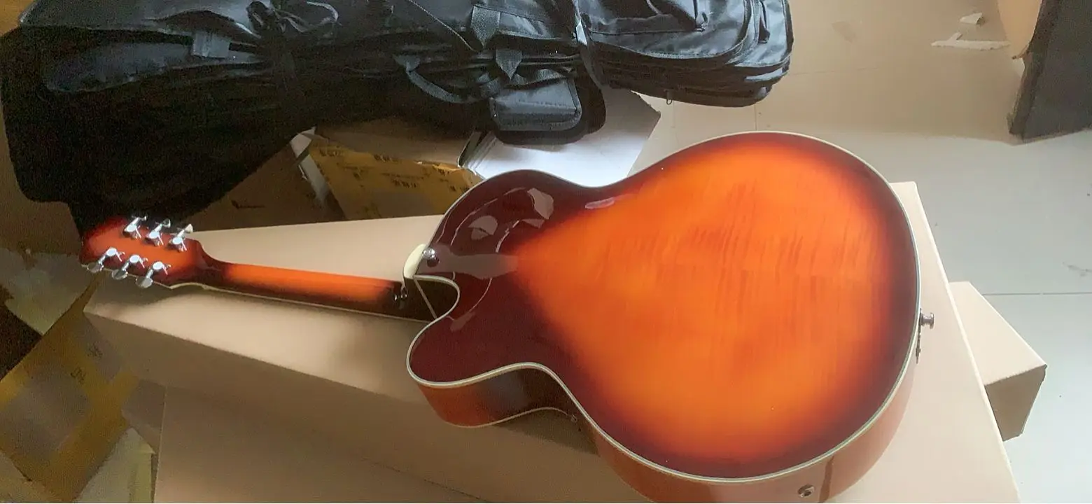 free shipping New High quality grote archtop guitar jazz electric guitar hollow body electric guitar big archtop jazz guitar