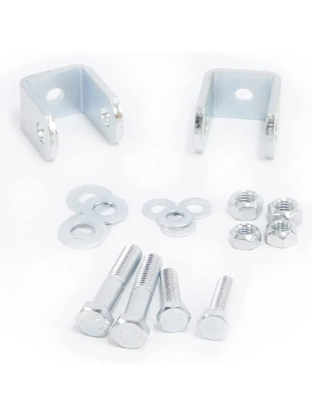 Kit eliminador de haste de choque frontal superior para 1/2 e M12 furo da bucha de choque e kits de suporte de conexão da barra estabilizadora