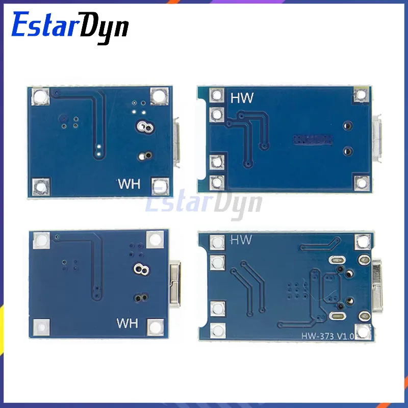 5PCS TP4056 +Protection Dual Functions 5V 1A Micro USB 18650 Lithium Battery Charging Board Charger Module