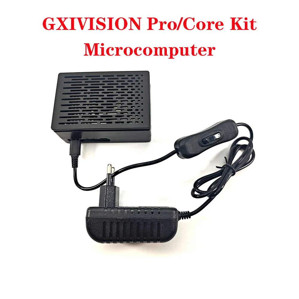 

GXIVISION Pro/Core Kit Микрокомпьютер , совместимый с оборудованием Autodarts, система Linux, 4 независимых порта USB, готов к использованию «из коробки»
