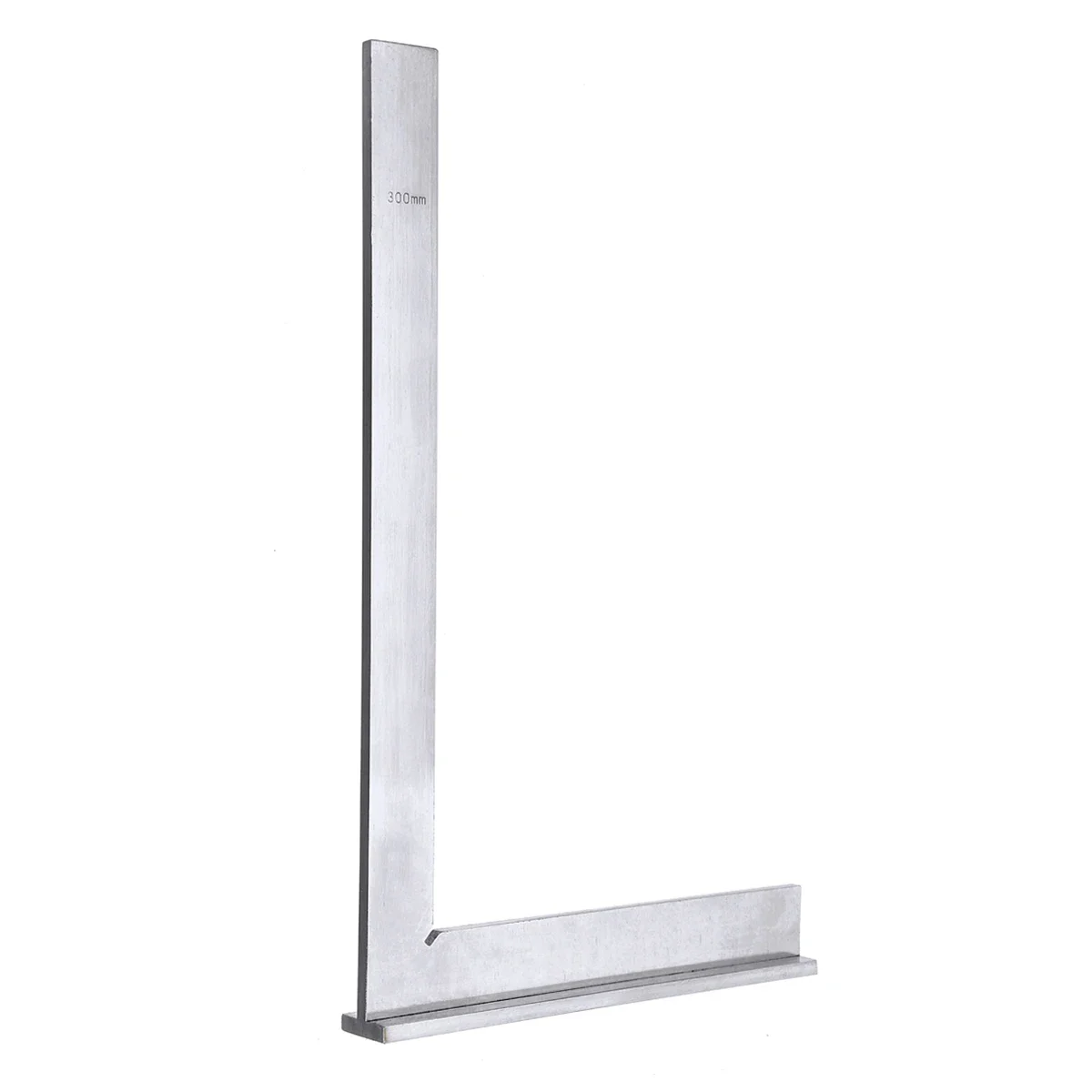 Imagem -06 - Aço Carbono Angle Corner Square Régua Transferidor de Alta Precisão Base Larga Ferramentas de Medição Prata 90 Graus Tamanho