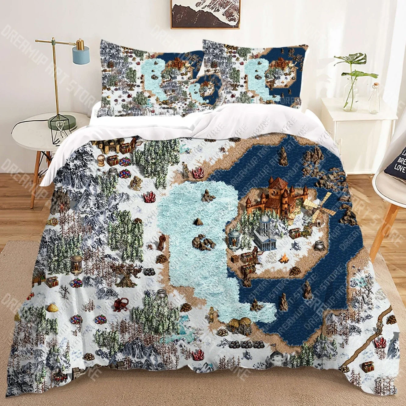 2026 Heroes Of Might And Magic 3D Bedding Sets Print Duvet Cover Adults_ Children Bed Comforter Birthday Gift Dropshipping