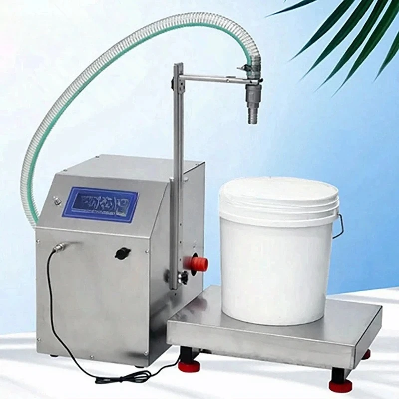 Honey Sauce Edible Oil Glue Viscous Liquid Filling Machine Automatic Dispensing Filling Machine 72L/min Large Flow Weighing