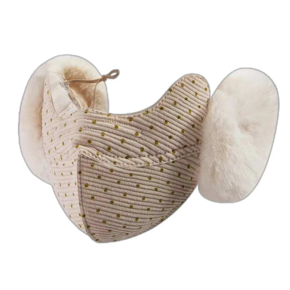 بسيطة غطاء للأذنين الحرارية قناع الخريف الشتاء يندبروف الصوف الشتاء قناع دفئا إيرفلاب الغبار الدراجات إيرفلاب