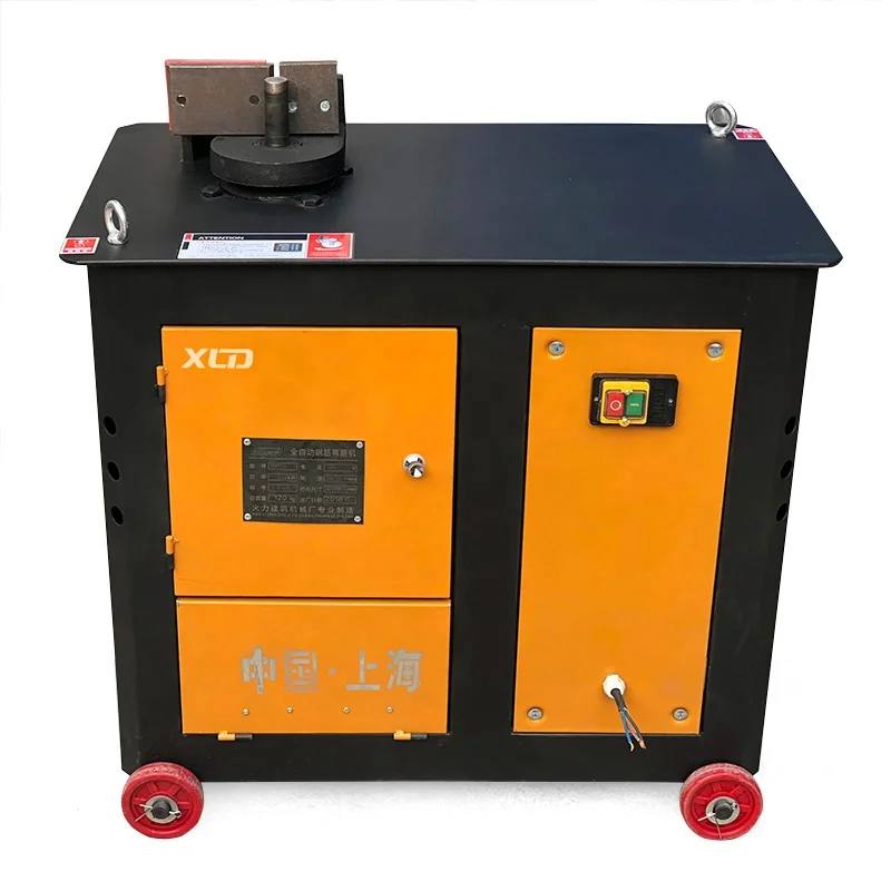 Dobladora de estribos de barras de refuerzo GF20, dobladora automática de estribos de construcción, máquina para fabricar estribos de 6-20mm