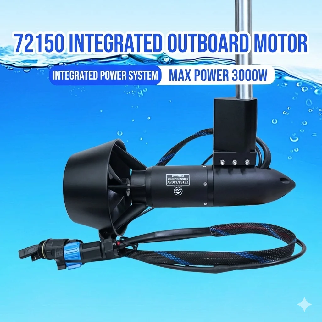 

Интегрированный бесщеточный электрический подвесной мотор 72150, 12В-72В, высокомощный подводный движитель для самостоятельной сборки серфборда, SUP-доски, гидроцикла