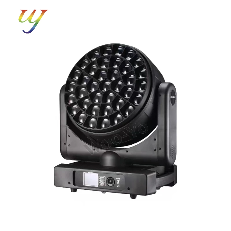 

LED Moving Head Light 37x40W RGBW Big Bee Eye Beam Zoom Color K20 Party Event Performance Concert DJ Stage Light
