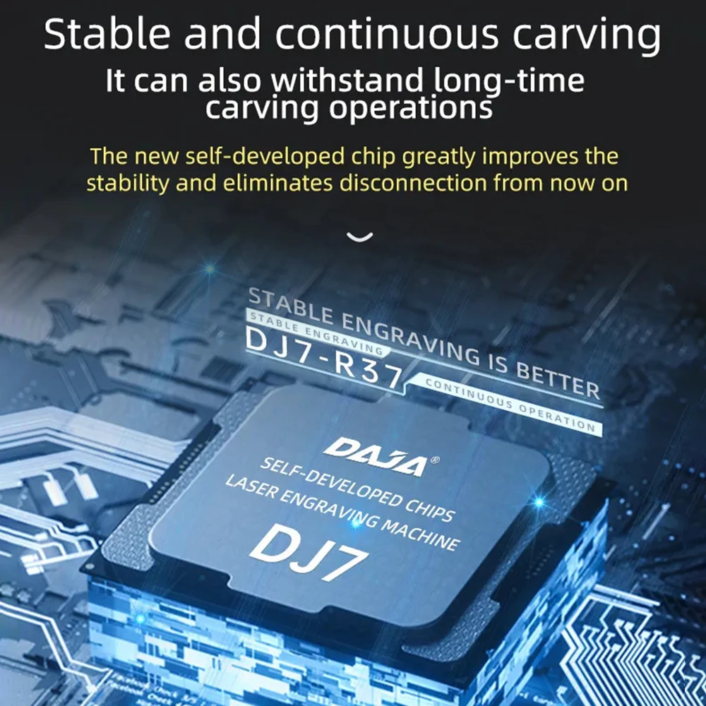 ชุดแกะสลัก 5W เซมิคอนดักเตอร์เดสก์ท็อปเครื่องแกะสลักเครื่องหมายพื้นที่ทํางาน 150x150 มม. เหมาะสําหรับไม้หนังโลหะ