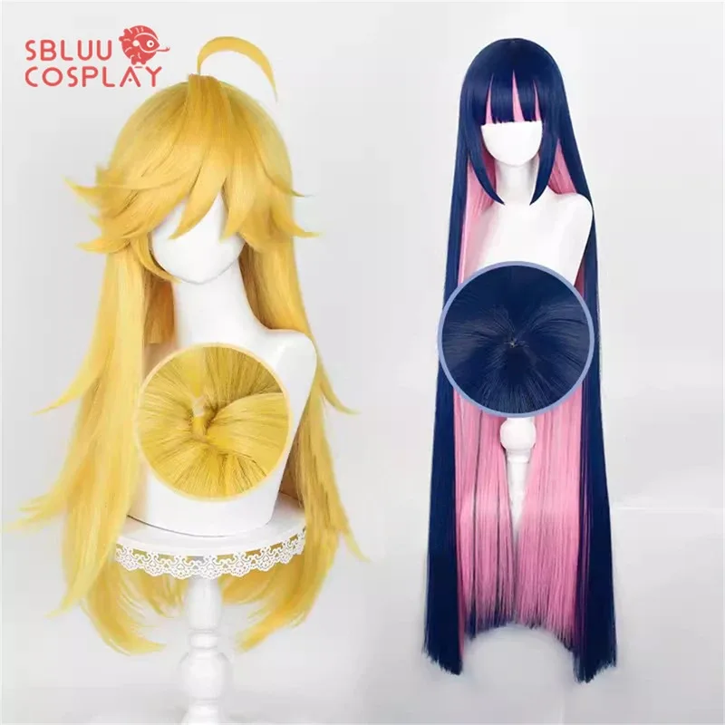 

qq28LQSBluuCosplay & Garterbelt Panty Stocking Cosplay Wig