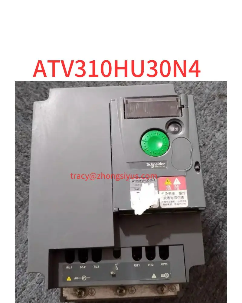 Used ATV310 series inverter, 3KW 380V, ATV310HU30N4, function test OK