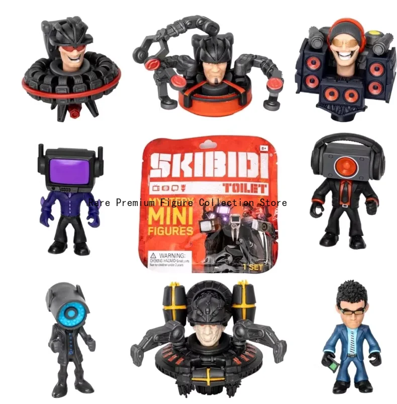 Versão de exportação autêntica Skibidi Toilet Series Blind Box, novo e selado de fábrica para colecionadores e ventiladores