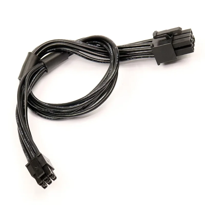 Mini Small 6 Pin to PCI-E 6PIN Graphics Video Card Power Cable Cord 30cm Video Card Connector for Mac G5 for Mac Pro