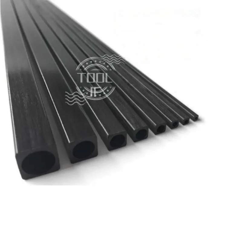 

Carbon Fiber Square Tube Premium Carbon Fiber Square Hollow Tubes for Model Applications Length 500mm OD:2/2.5/3/4/5/6/8mm