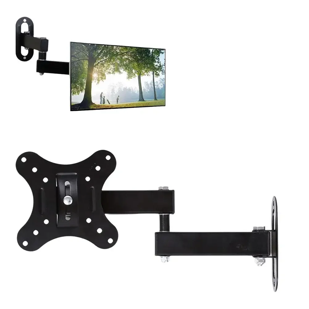 Universal 14-27 Inch Mounts LCD LED Monitor Wall Mount Bracket Adjustable Screen Holder Frame Support Monitor Expansion Stand