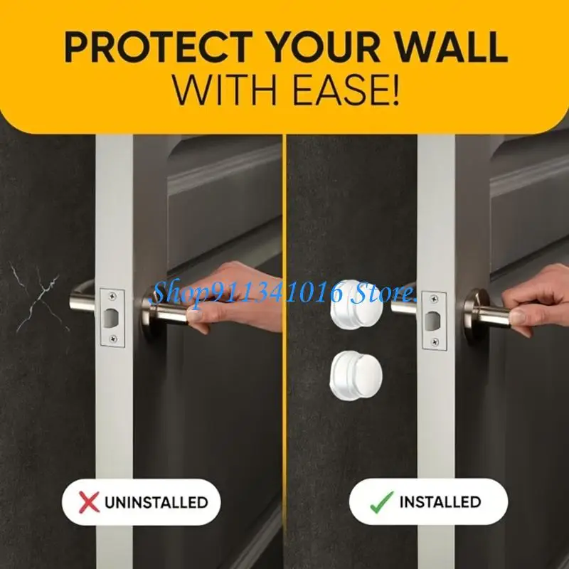 2PCS Cylinder Silicone Door Stoppers Pads Prevent Scratches On Walls And Furniture