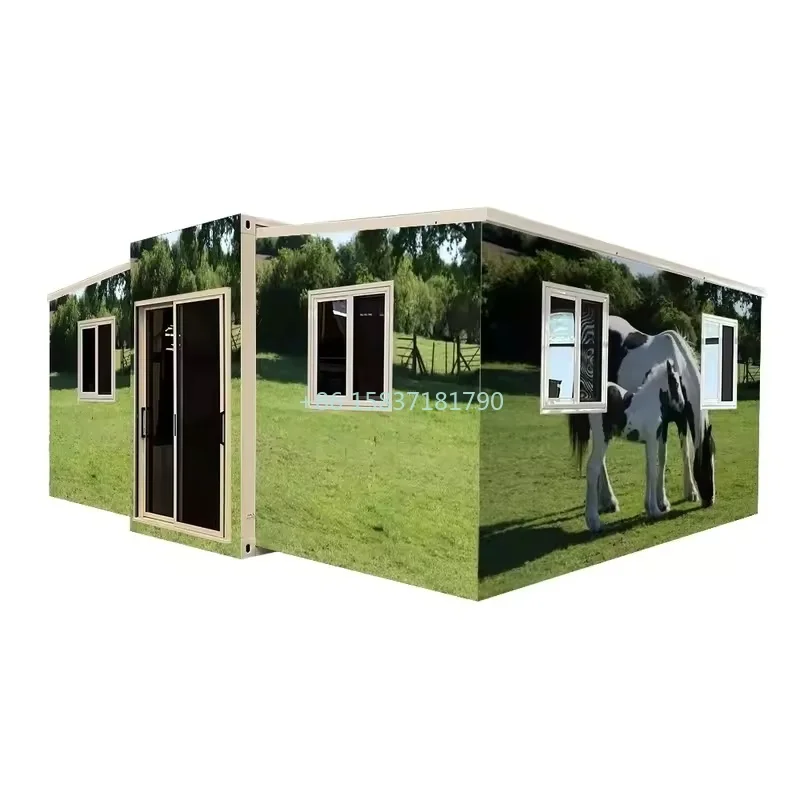 Low Cost Container House Standards Prefabricated Expandable Container House Portable Mobile Homes Movable Folding House Premade