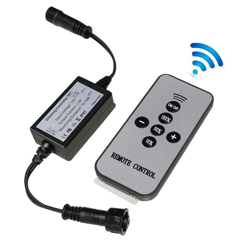 

DC5-24V 15W Wireless Single Color Dimmer Remote Controller for Waterproof LED Underground Step Deck Light-A31R