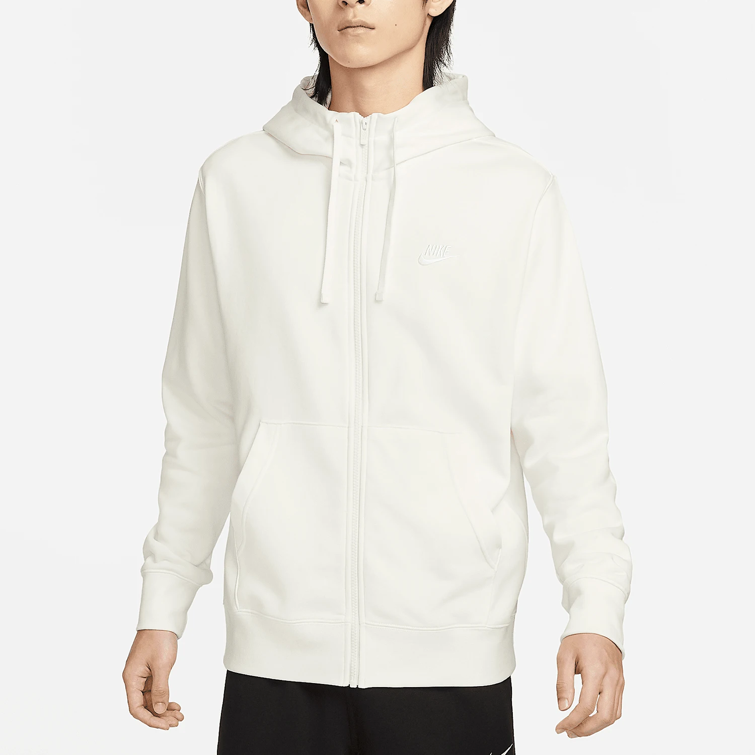Nike Authentic Autumn New Men's French Terry Lightweight Simple Hoodie BV2649-133