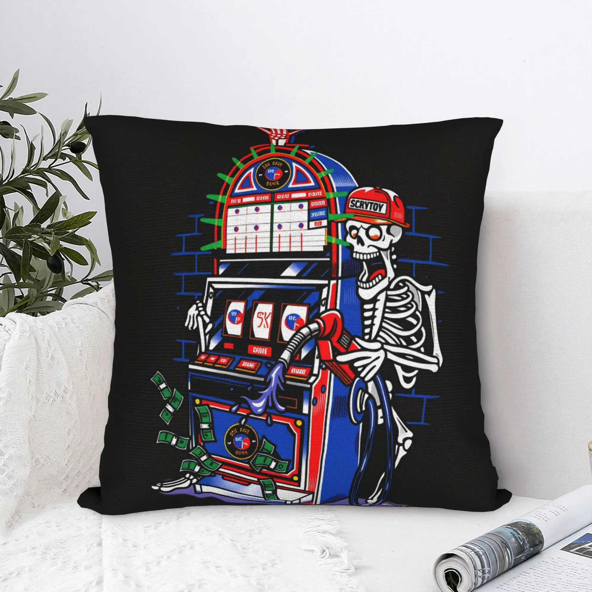 Gas Prices Pillow Cover  Design Cushion Cover Fashion Pillow Case For Living Room Bed Chair