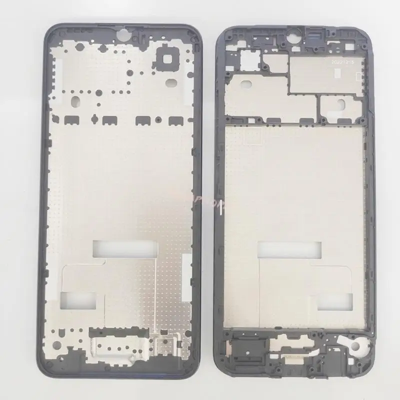 Novaphopat LCD Display Frame Front Housing Cover Chassis Bezel For Realme C33 RMX3624 Front Case