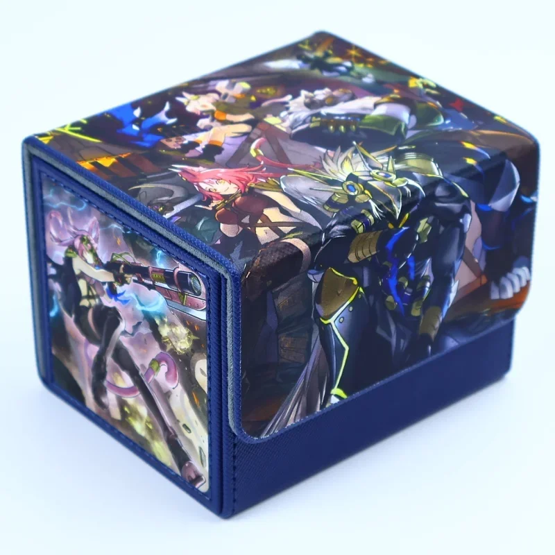 Yu-Gi-Oh! Card Case Tri-Brigade Ferrijit the Barren Blossom Diy Portable Collection Card Storage Box Anime Action Toy Figures