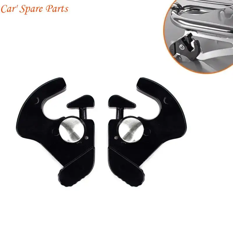

Y4UA Detachable Locking for 883 Quick Release Rotary Sissy Bar Luggage Rack Latches Clips- Motorbike Accessories