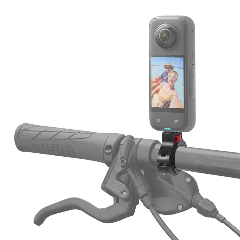 1/4 المسمار المعادن الدراجات دراجة جبل دراجة نارية المقود حامل ل GoPro13 12 11 10 9 8 Insta360 ONE X X2 X3 DJI Osmo Action 3 4