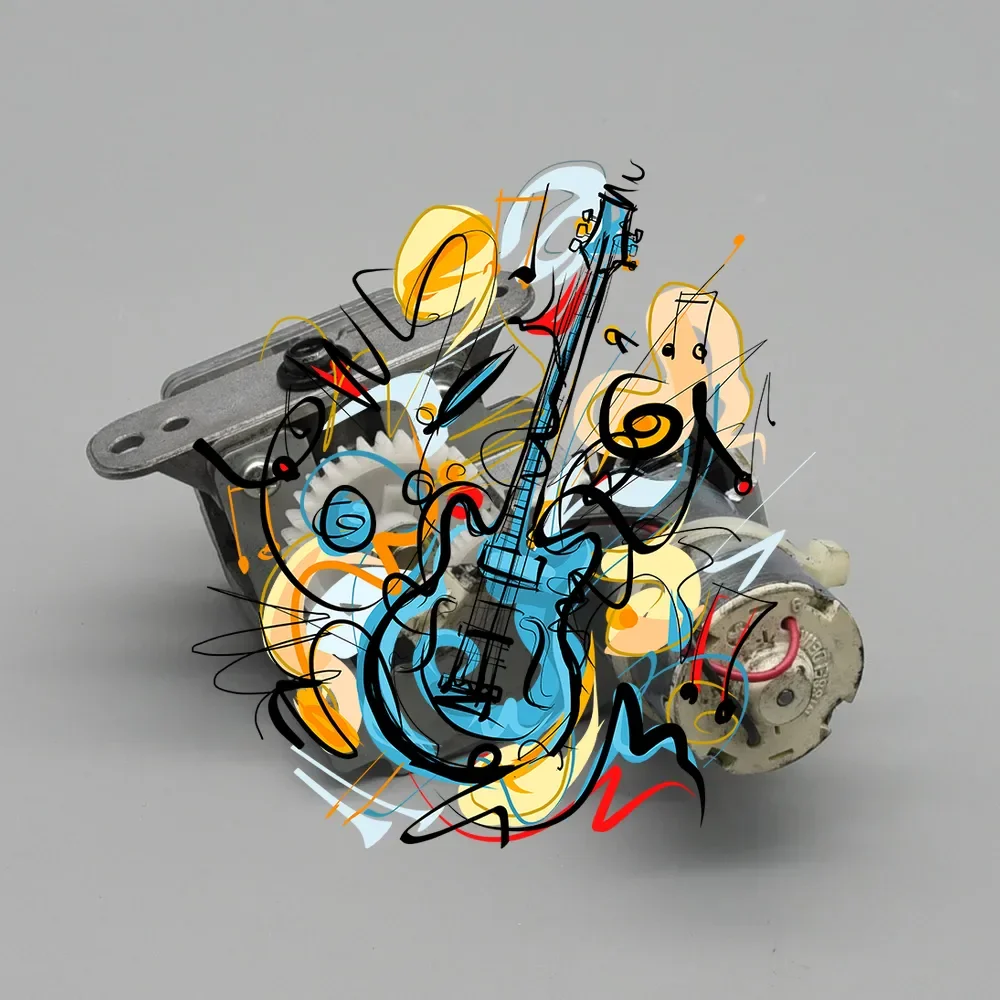 

023-17145 Original New Ink Pump Motor ASSY for Duplicator RISO RV SD MZ MD RZ EV ES SF RV9 MV KJ542 24V DC 02317145