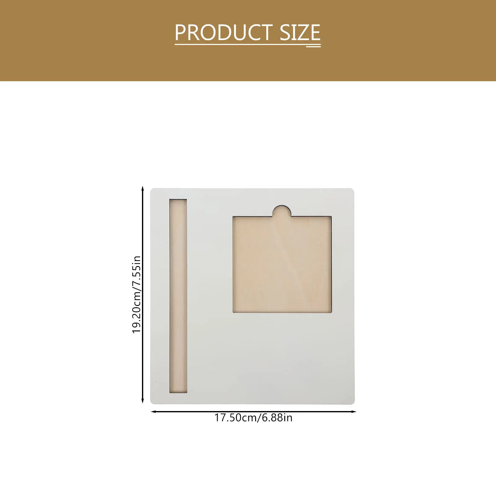 Sublimation Blank Sticky Memo Holder DIY Wear Resistant Office Desk Tray Sublimation Blanks Memo Note Holder Personalized Gift