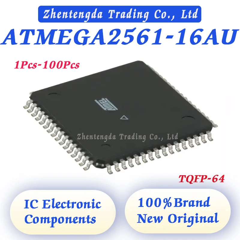 

1Pcs-100Pcs ATMEGA2561-16AU ATMEGA2561-16 ATMEGA2561-TQFP ATMEGA2561 ATMEGA IC MCU 8BIT 256KB FLASH 64TQFP