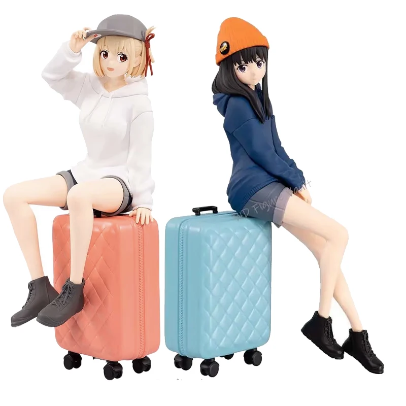 

BANDAI BANPRESTO Licorice Recoil Takina Inoue Figure Chizuka Nishikiki 16cm Figure Anime Model Genuine Boxed Toy