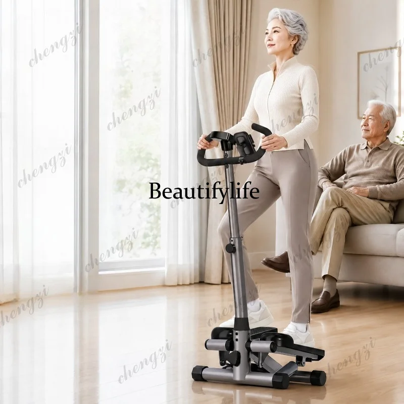 Middle-aged and elderly stepper household silent elderly pedal training muscle resistance exercise fitness equipment